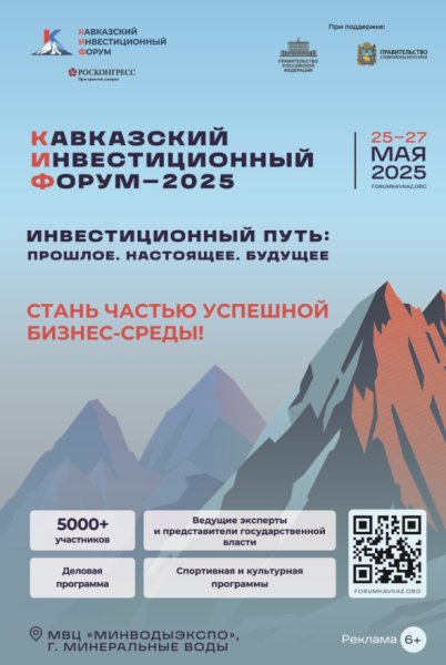 Кавказский инвестиционный форум - 2025 Кавказский инвестиционный форум - 2025