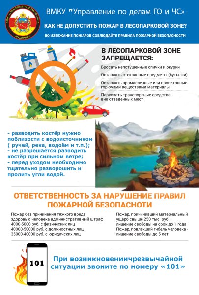 ВМКУ «Управление по делам ГО и ЧС» информирует ВМКУ «Управление по делам ГО и ЧС» информирует
