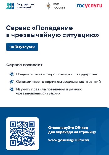 О цифровом сервисе «Чрезвычайная ситуация» О цифровом сервисе «Чрезвычайная ситуация»